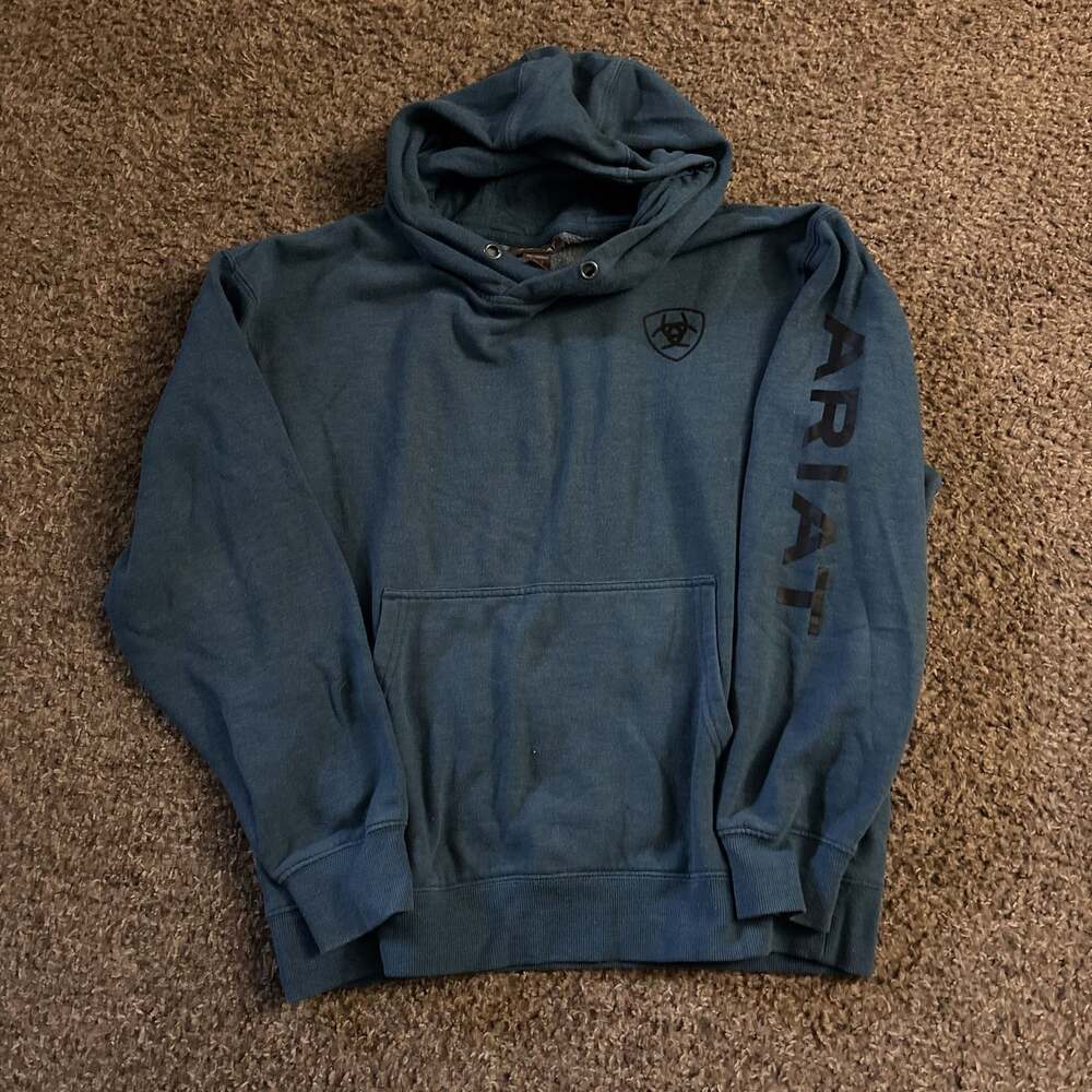 Ariat Men's Black Logo Hoodie